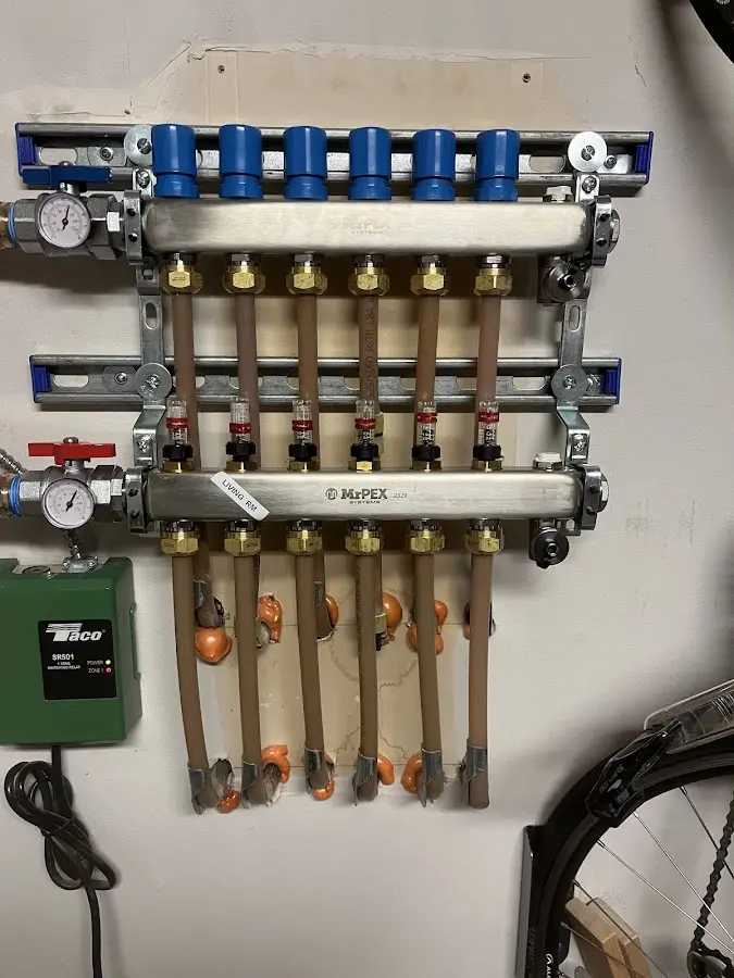 Plumber performing Gas Line Installation at a residential property in Berkeley